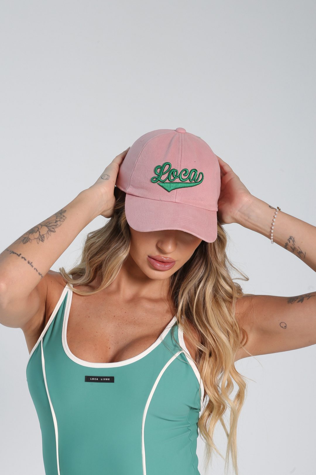 Boné Loca Rosa
