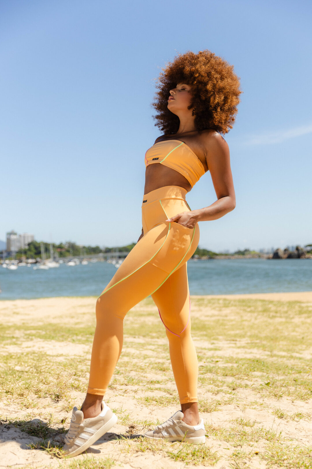 Calça Três Marias Laranja