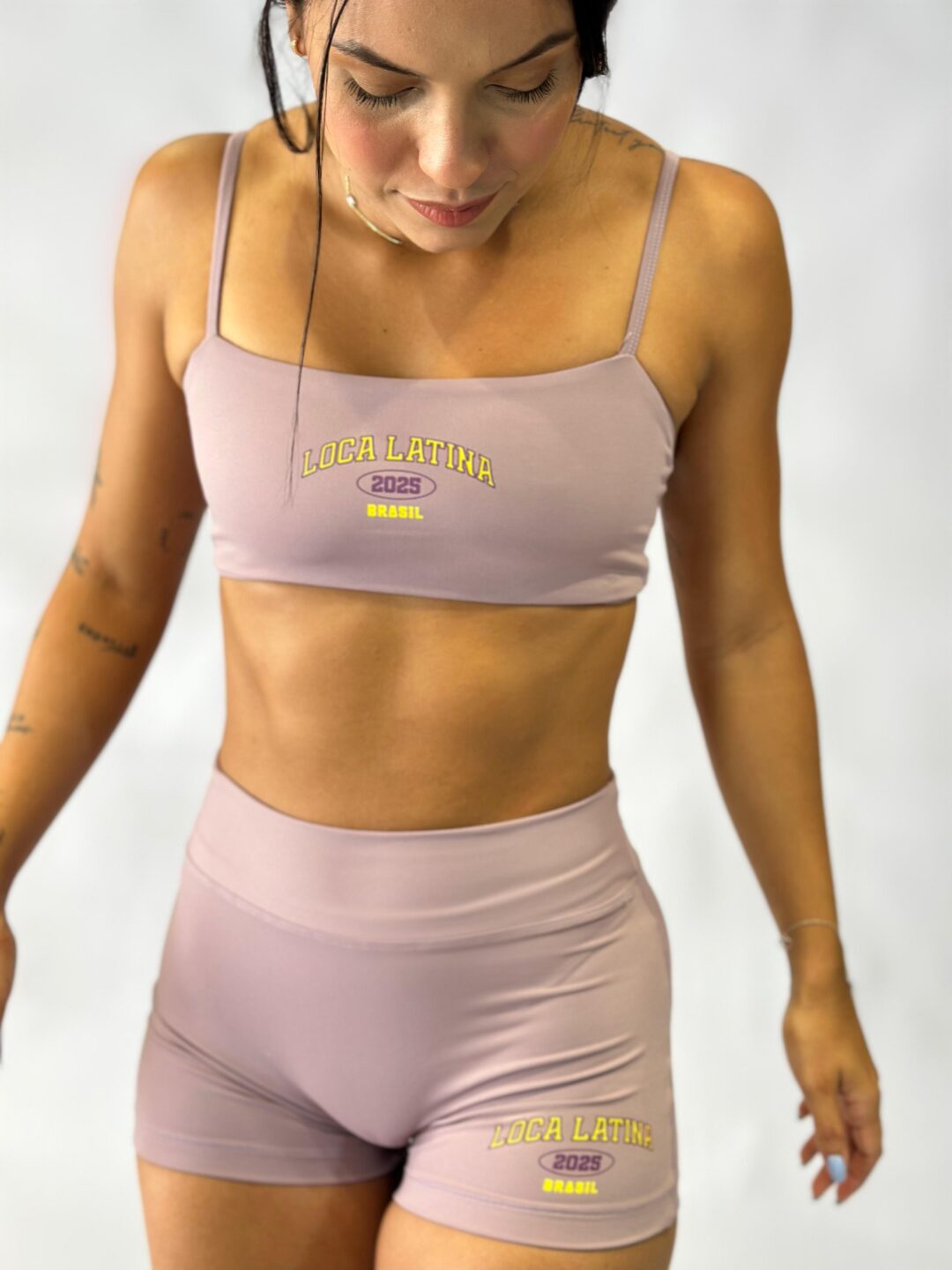 Short Curto Lilas Loca Latina - Image 3