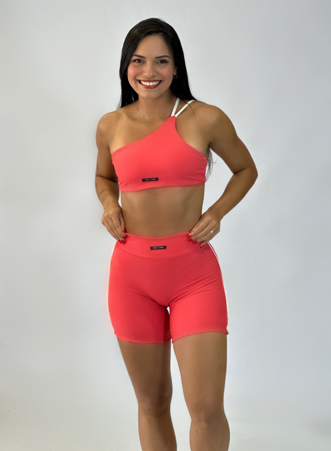 Short Meia Coxa Flamingo c/off