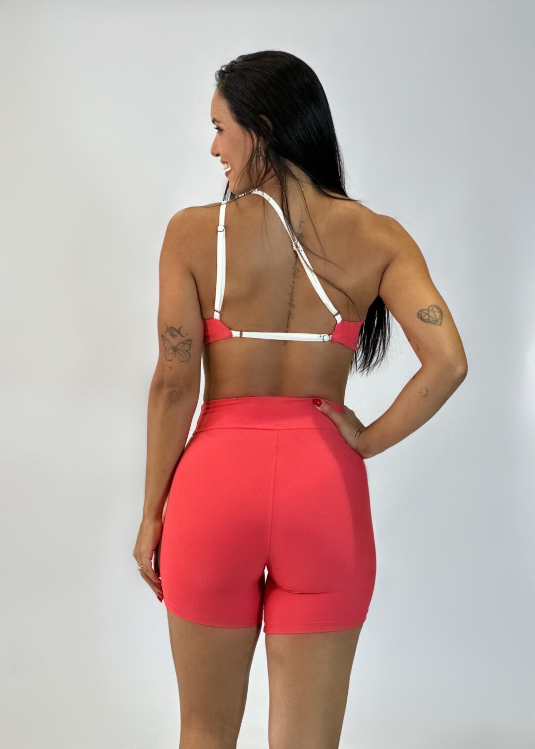 Short Meia Coxa Flamingo c/off - Image 3
