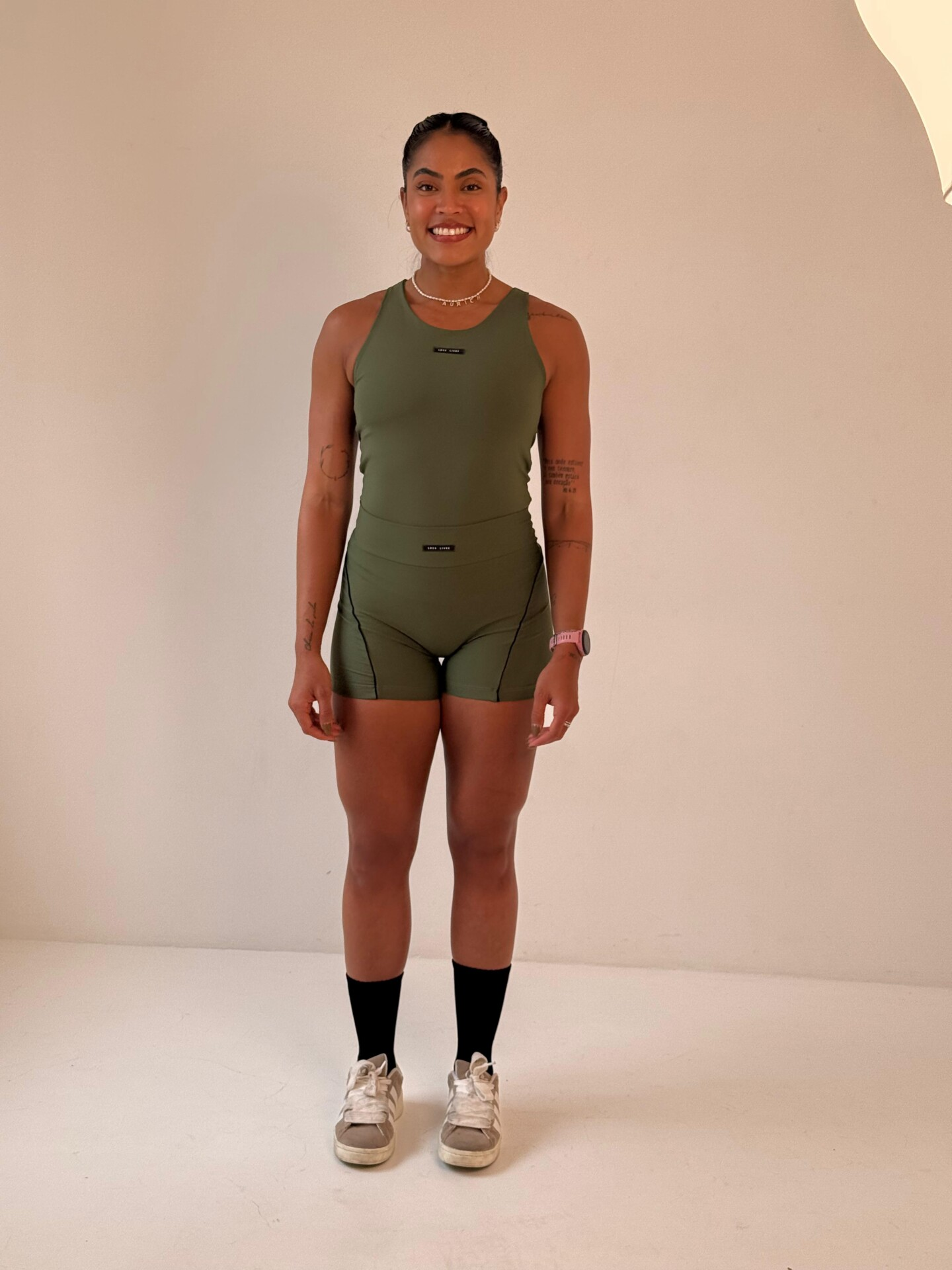 Short Três Marias Curto Verde Militar