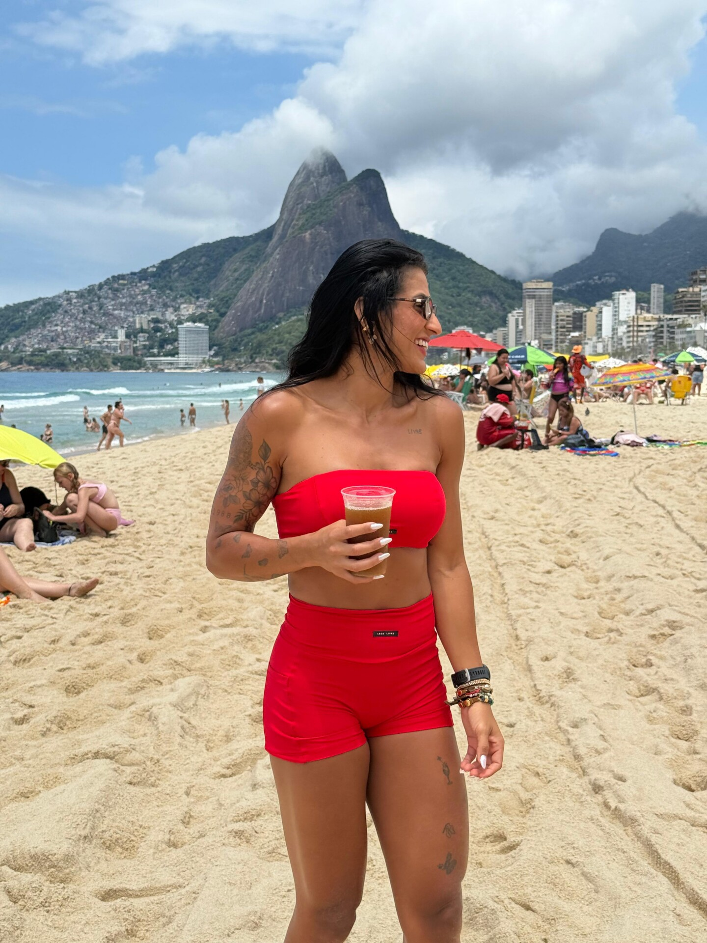 Short kelly curto Vermelho - Image 2