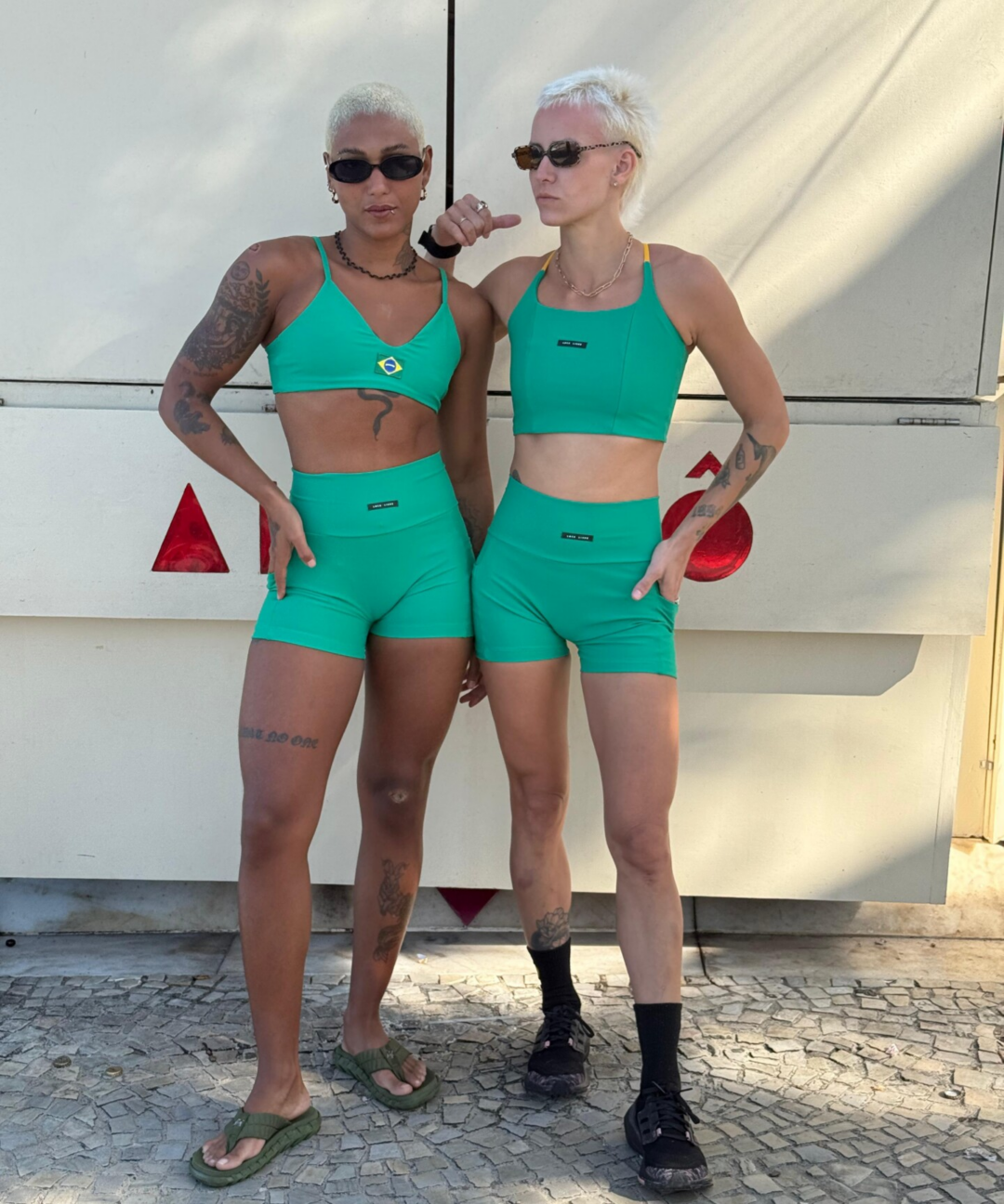 Short Curto Kelly Verde