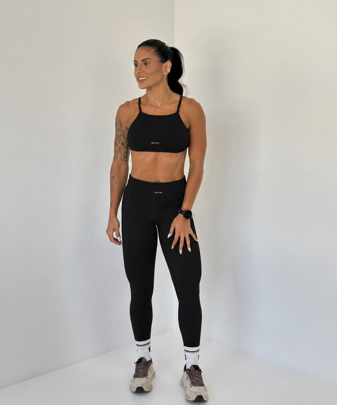 Calça Bella Canelada Preta