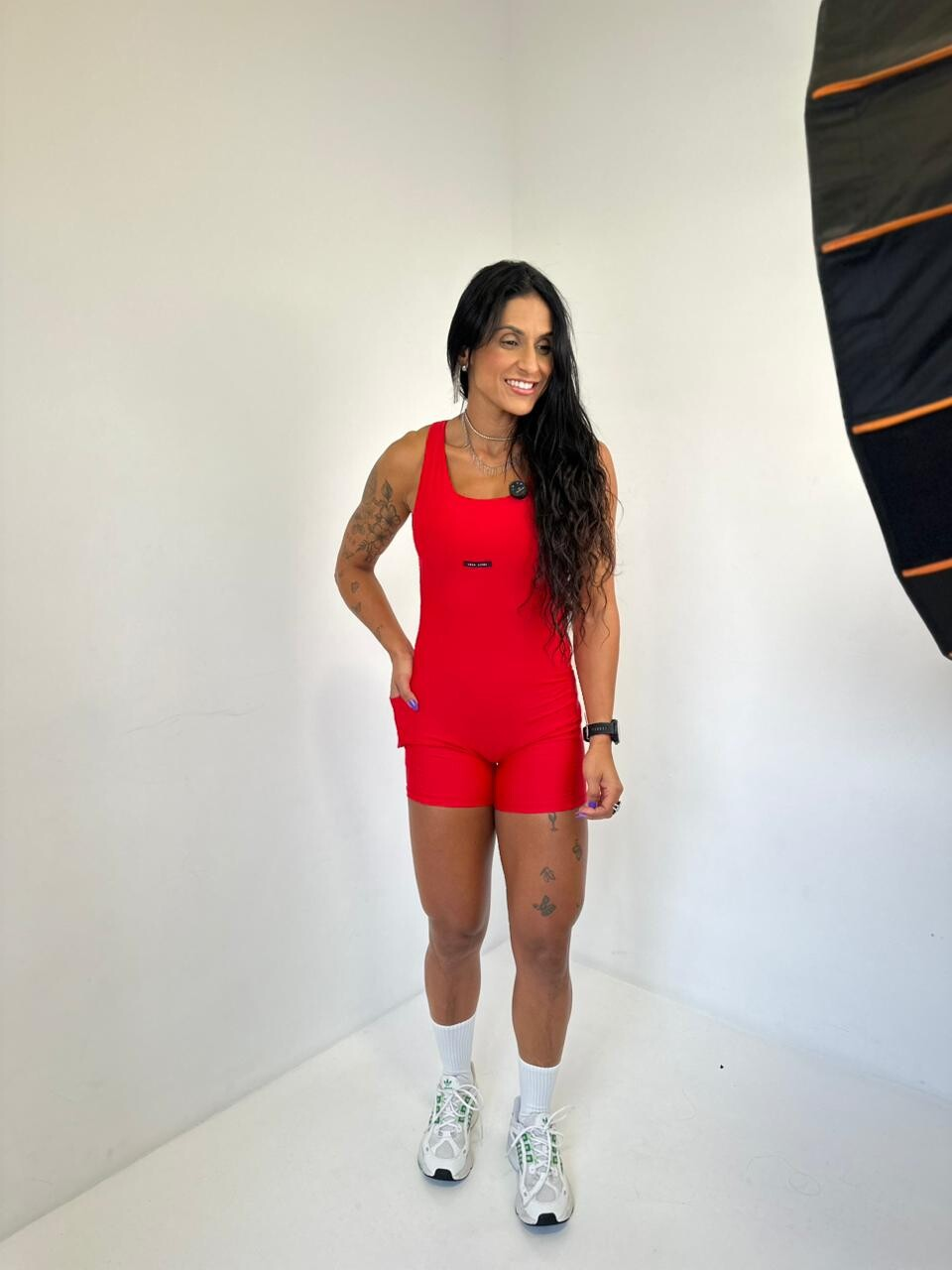 Macaquinho Yas Vermelho