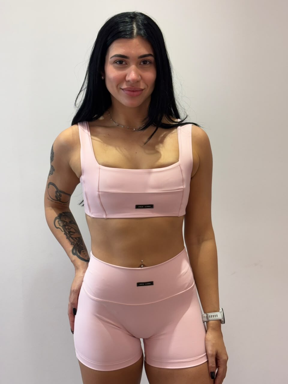 Top Kira Rosa Claro